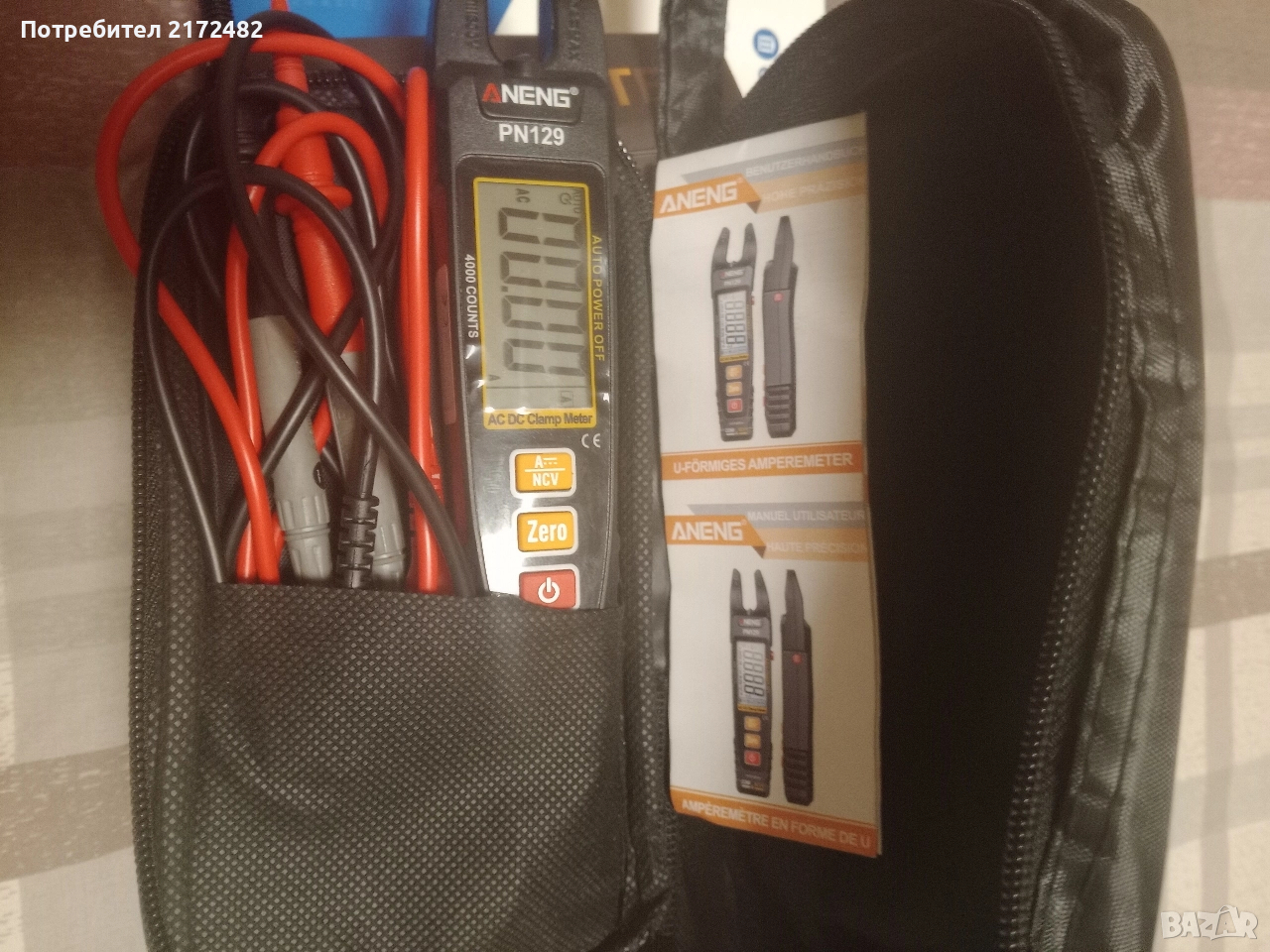 ампер клещи ANENG , снимка 1