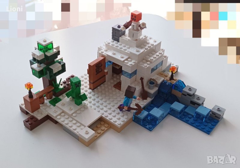 LEGO Minecraft Снежно скривалище 21120, снимка 1
