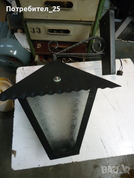 Ретро лампа - ковано желязо, снимка 1