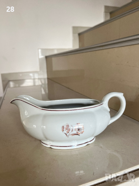 Порцеланова сосиера винтидж, снимка 1