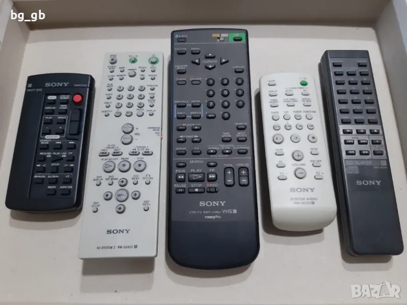Оригинални дистанционни SONY, снимка 1