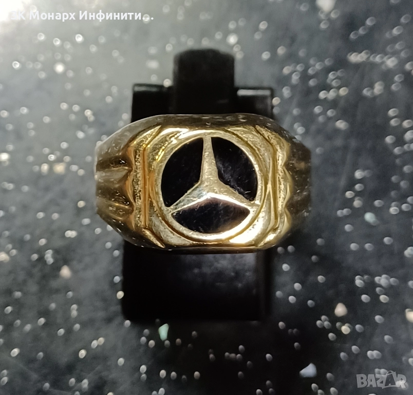 Златен пръстен/585/, снимка 1