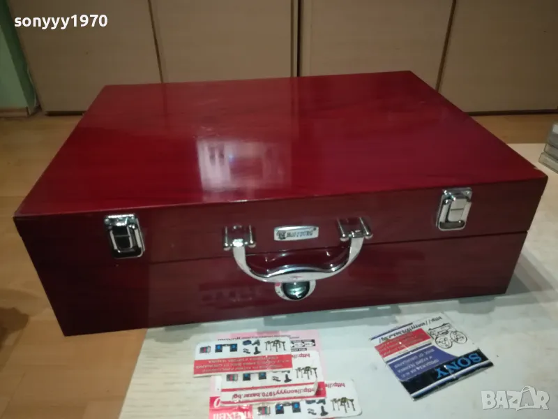 КРАСИВ ДЪРВЕН КУФАР ОТ ФРАНЦИЯ 1812241845, снимка 1