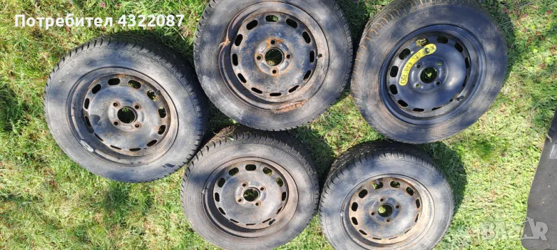 Джанти с гуми 175/65/14 от FORD FIESTA 1.2I 60 К.С 2009-2013Г., снимка 1