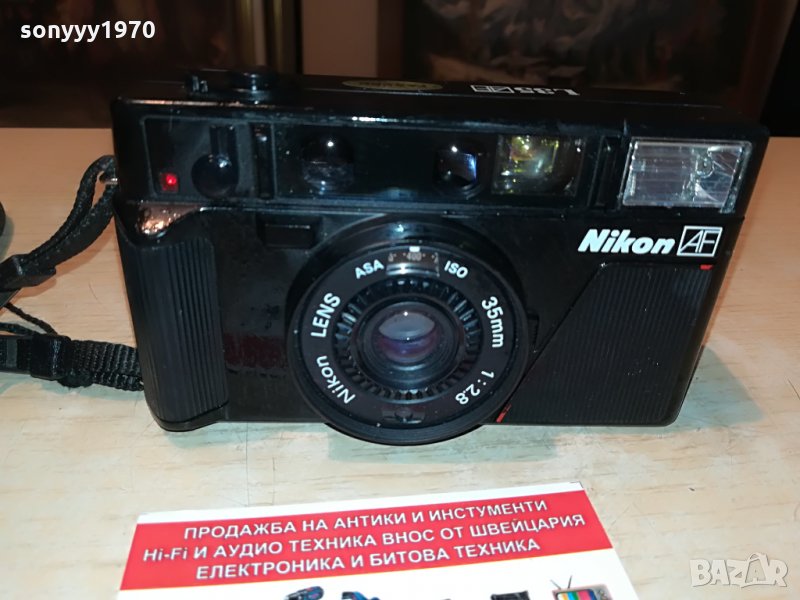 ПОРЪЧАН-nikon l35af-ретро фото внос франция 2608211956, снимка 1