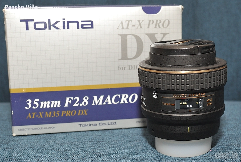Tokina AT-X Pro 35/2,8 DX macro за Никон, снимка 1