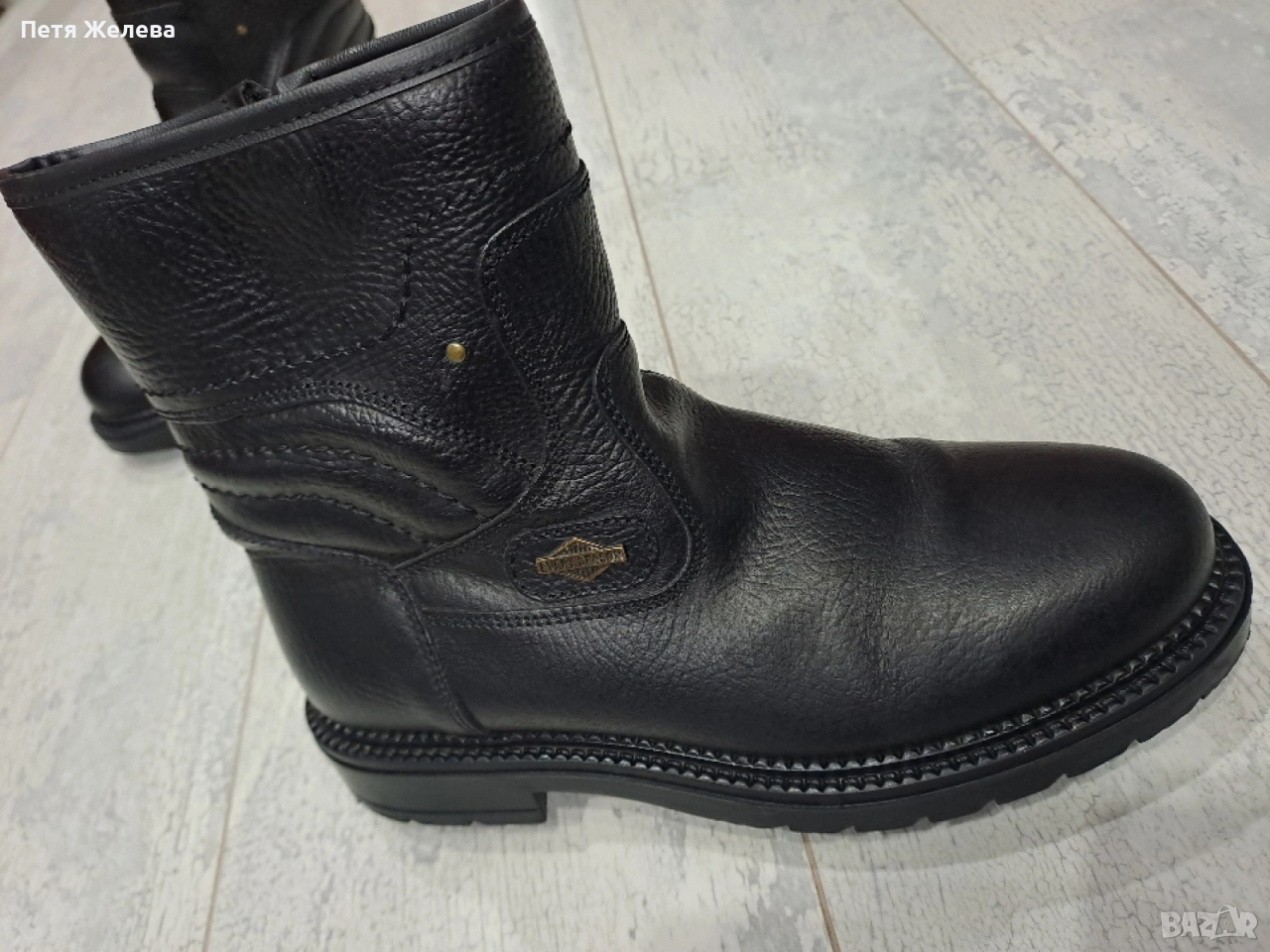 Мъжки италиански ботуши EVERY SEASON (естествена кожа)- N40, снимка 1