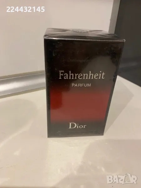 Dior Fahrenheit Parfum EDP 75ml Barcod , снимка 1