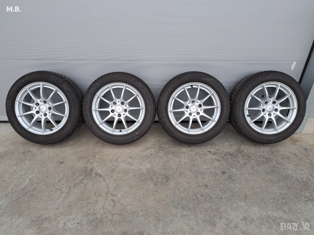 Ориг. лети джанти 16 цола с гуми за Мерцедес, снимка 1