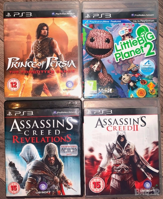 Игри за PS3 / PlayStation3 - Assassin’s Creed, LittleBigPlanet, Prince of Persia - като нови, снимка 1
