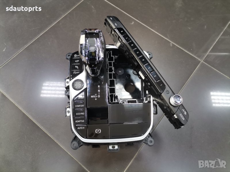 Стъклен Скоростен Лост + Аудио Панел BMW G14 G15 G16 БМВ Г14 Г15 Г16 Перфектен - A76, снимка 1