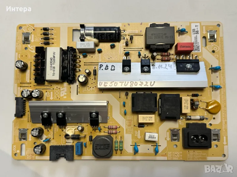 Захранване L55S6_THS, BN44-01054E за Samsung UE50TU8072U, снимка 1