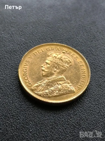 5 канадски долара Джордж V 1912 г., снимка 1