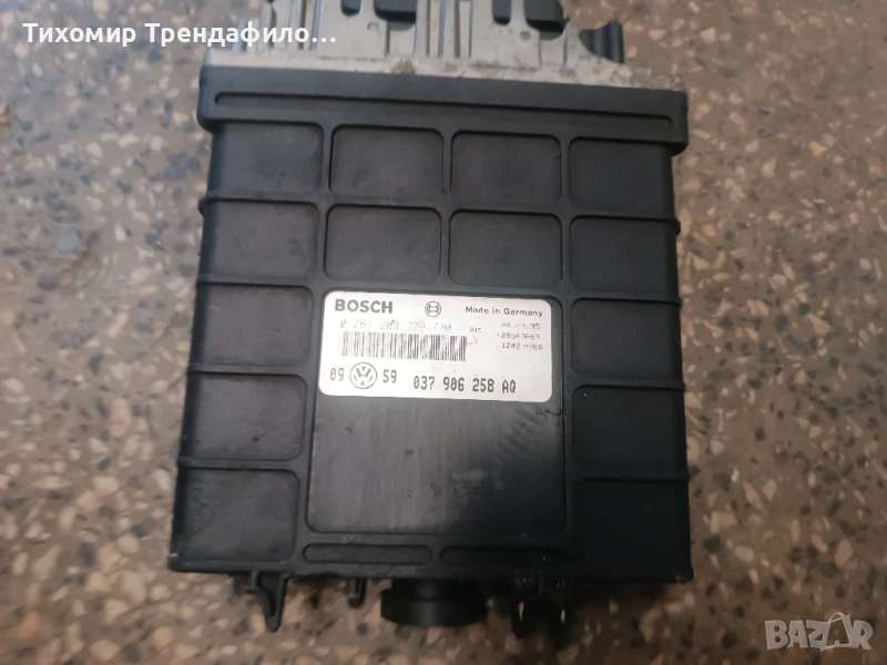 ECU комп M2.9 0261203729 730 VW GOLF 3, 1.6i 100HP AEK 037906258AQ , 0 261 203 729, 037 906 258AQ, снимка 1