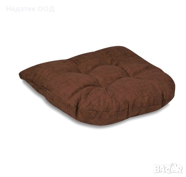 Възглавница за под , 45x50 см, Кафява, снимка 1