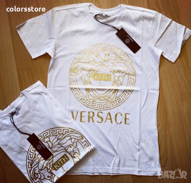 Бяла мъжка тениска/реплика  Versace  код Br20U, снимка 1