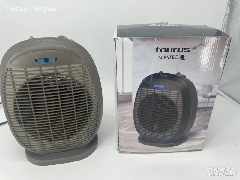 Осцилиращ нагревател Taurus Tropicano 3.5, 2400 W, пластмаса, кафяв, снимка 1
