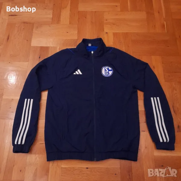 Мъжко горнище Адидас - Шалке 04 - Adidas - Schalke 04, снимка 1