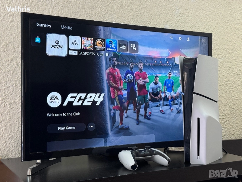 Playstation 5 Slim Disk Edition / 1TB Hard, снимка 1