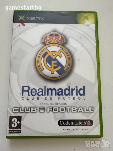 Real de Madrid Club Football за Xbox classic/Xbox original, снимка 1