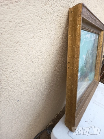 Картина тип гоблен ръчно оцветена, снимка 2 - Картини - 53864771