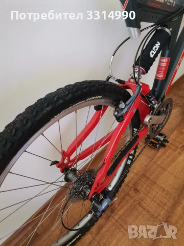 Велосипед Univega- full suspesion -/full Shimano Deore LX, снимка 3 - Велосипеди - 53753953