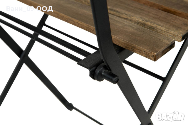 Градински сет маса с 2 стола, снимка 3 - Градински мебели, декорация  - 44829696