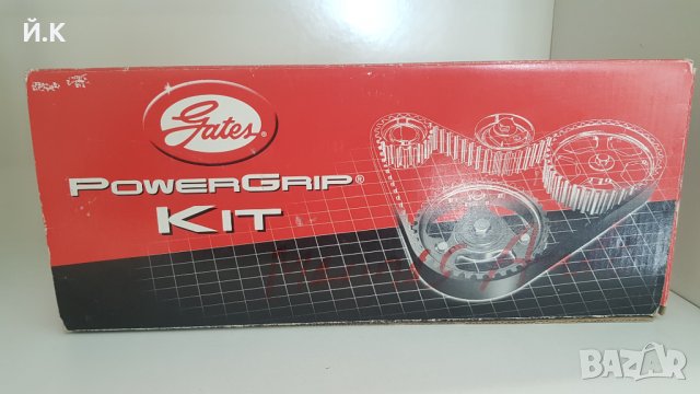 Комплект ангренажен ремък Gates K025424XS Powergrip Kit, снимка 8 - Аксесоари и консумативи - 39135881