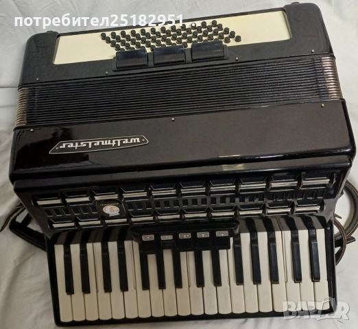 Акордеон WELTMEISTER Serino  60basa , снимка 6 - Акордеони - 53305649