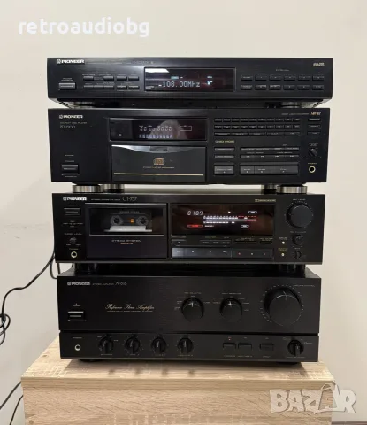 🔊Висок клас аудио сет PIONEER - Усилвател, CD плеър, триглав дек, тунер + опция колони🔉