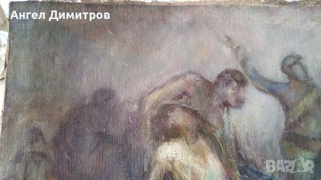 Илия Петров маслена картина платно , снимка 11 - Картини - 41849321