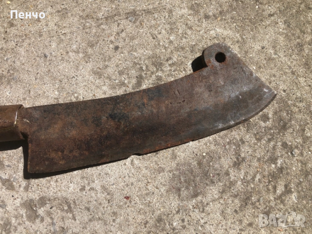 стар голям сатър, снимка 2 - Ножове - 51602818