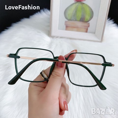 Рамки за очила диоптрични маслено зелено, снимка 3 - Слънчеви и диоптрични очила - 41100911