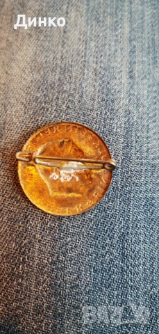 Немска значка с Адолф Хитлер оригинал. , снимка 4 - Колекции - 53524490