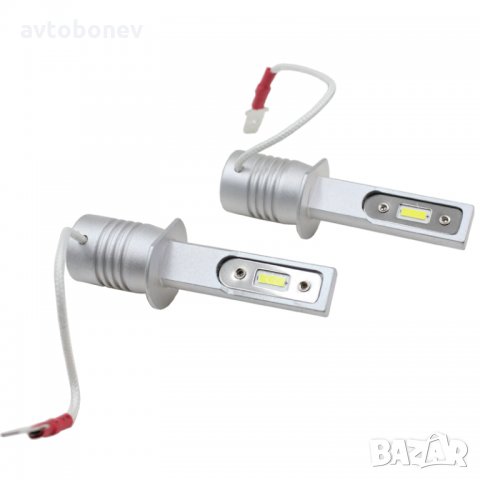 Качествени LED крушки V9-H1,H3,H4,H7,H8,H11,HB3,HB4- к-т/2бр/, снимка 3 - Аксесоари и консумативи - 32513224