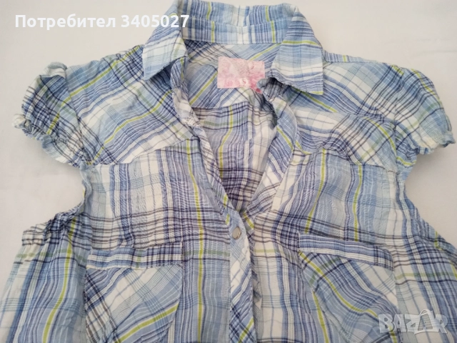 Лятна риза, С размер, снимка 2 - Ризи - 51867548