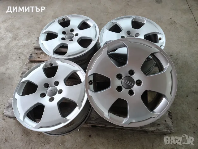 4бр.Алуминиеви джанти 17ки за AUDI 5x112 7,5j et50 центр.отвор 57.1