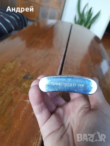 Стара джобна манерка Jack Daniels, снимка 4 - Други ценни предмети - 48783200