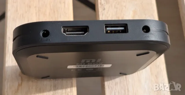 Xiaomi Mi Box S 4K MDZ-22-AB Android TV + дистанционно + HDMI, снимка 2 - Плейъри, домашно кино, прожектори - 56116537
