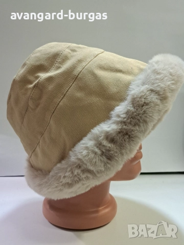 Дамска шапка,капела лукс -217, снимка 4 - Шапки - 52213428
