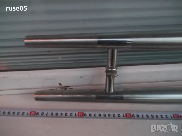 Комплект от две дръжки за стъклена врата, снимка 5 - Други стоки за дома - 49090126