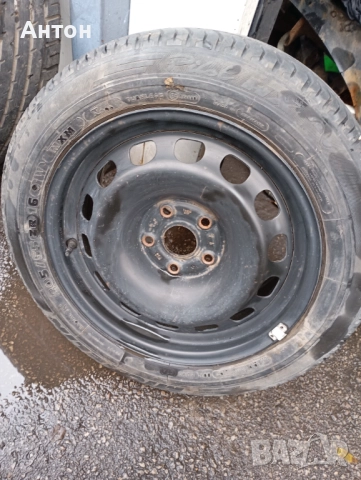 Гуми с джанти 2 бр . 205/55/16 за Фолксваген, снимка 3 - Гуми и джанти - 52340572