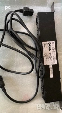 Дистрибутор на захранване 1U за сървърно / PDU Dell 12 гнезда със защита, снимка 4 - UPS захранвания - 51624866