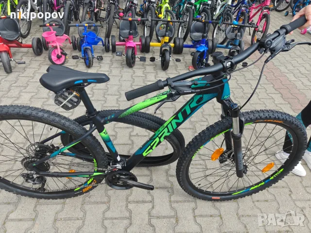 Промо велосипед 29" Sprint APOLON черен/син, снимка 3 - Велосипеди - 56080490