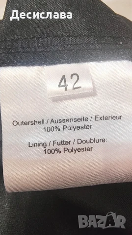 Черна плисирана рокля , снимка 6 - Рокли - 51309361
