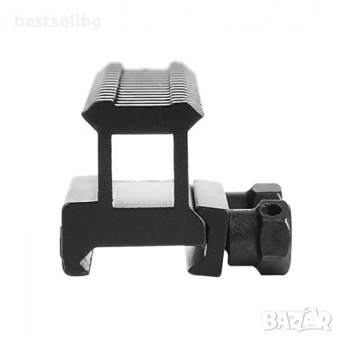 Повдигаща стойка адаптер пикатини лястовича опашка релса пушка оръжие, снимка 5 - Оборудване и аксесоари за оръжия - 35891712