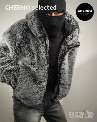 ZARA Яке от изкуствен косъм с качулка – Размер L – Ново без етикети, снимка 2 - Якета - 52860348