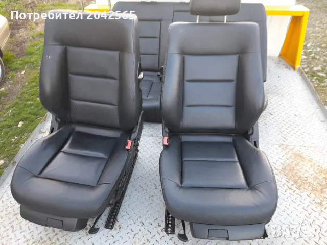 Кожен салон Мерцедес W212 седан, снимка 2 - Части - 49701773