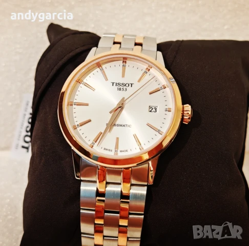 TISSOT CLASSIC DREAM SWISSMATIC T129.407.22.031.00 чисто нов часовник с 2 години гаранция, снимка 9 - Мъжки - 51119492