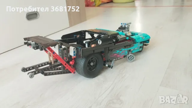 Lego Technic Драгстър, снимка 3 - Конструктори - 47602784